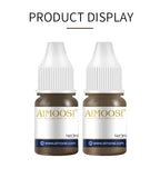 Dark Eyebrow Tattoo Ink for Semi Permanent Makeup Professional Vegan Microblading Pigment Inks Beauty Health PMU Tattoo Supplies