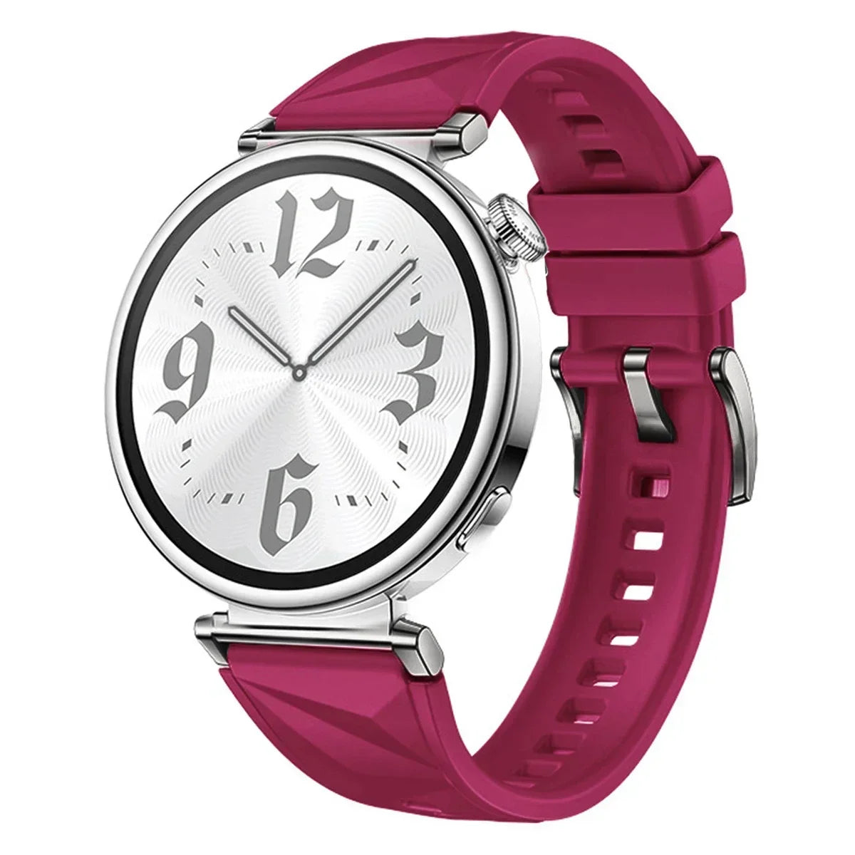 18mm Women Strap for Huawei Watch GT6/5 41mm Sport Silicone Replacement Band for Huawei Watch GT4 41mm Breathable 18mm Wristband