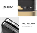 Ufree Electric Razor for Men, Foil Shaver with 2 Foil Heads,  Home appliance Electric Shaver, Wet Dry Cordless Razor, Chargeable