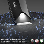 SEJOY Body Pubic Hair Trimmer for Men With Standing Recharge Dock,Balls Women Lady Shaver Hair Removal Bikini Trimmer