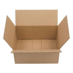 100 Pack 8x6x4 inches Small Shipping Boxes Brown Corrugated Cardboard Boxes for Packing, Mailing, Moving, Business