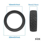 Electric Scooter 10 Inch 250x64 Tubeless Tire  for Xiaomi 4 Ultra 4 Lite City Road 250*64 Anti puncture Replacement Tyre