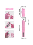 1Pcs 3-In-1 Heart Shape Cat Eye Nail Art Magnet Double Line Moon Snake French Magnet Pen for Magnetic Gel Polish Manicure Tools