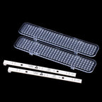 2 Pairs Plastic Freezer Refrigerator LED Strip Light Bar For E349766 MDDZ-162A 1629348 DC12V 2W HCDM415LC BCD-630WT