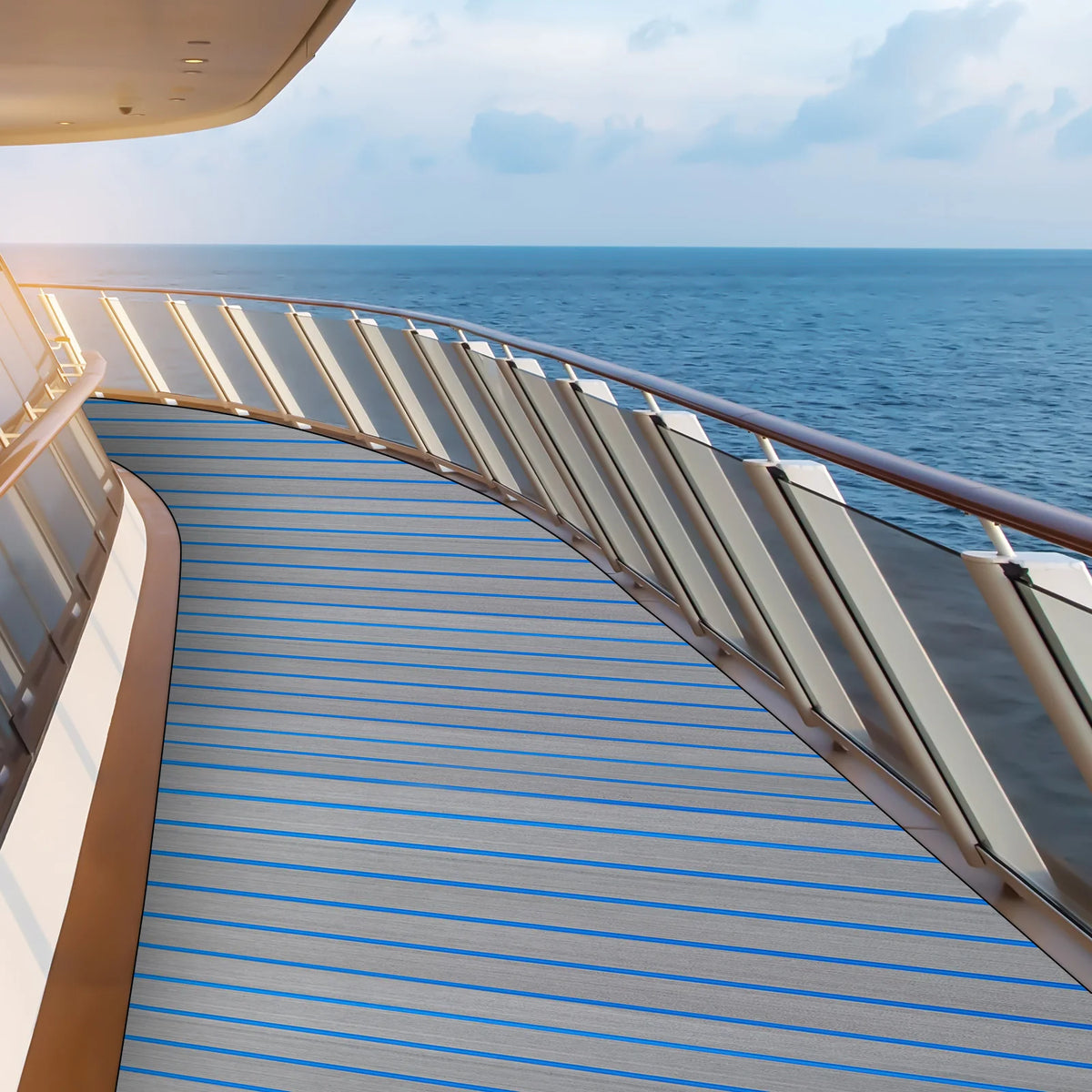 240*60cm/240*90cm EVA Foam Non-Slip Boat Deck Mat 6mm Thick Waterproof Marine Yacht Faux Teak Decking Sheet Flooring Carpet Pad