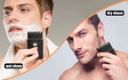 HIENA PRO Professional Hair Clipper Set Cordless Barber Kit and Hair Cutting Set Electric Foil Shavers and Beard Trimmers set