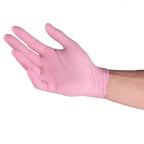2/20/50/100pcs Black Disposable Nitrile Gloves, Latex-Free Waterproof Anti-Static Multi-Purpose Work Gloves, Powder-Free, Suitable For Kitchen, Bathroom, Home, Hair Dyeing, Beauty Salon, Painting, Craft Protection Gloves [No