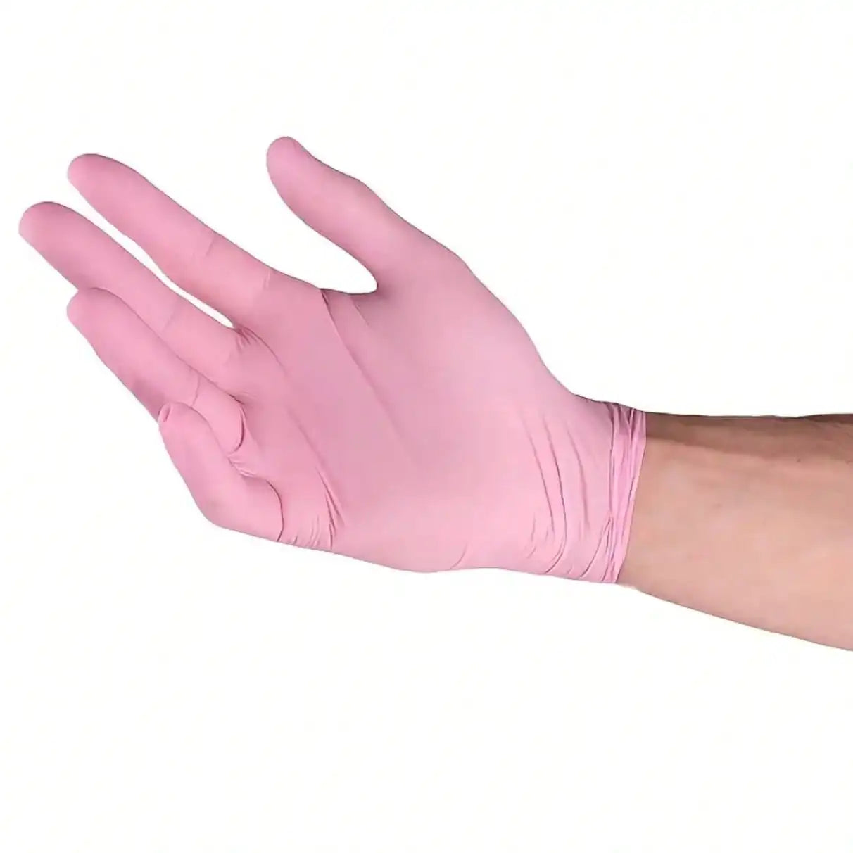 2/20/50/100pcs Black Disposable Nitrile Gloves, Latex-Free Waterproof Anti-Static Multi-Purpose Work Gloves, Powder-Free, Suitable For Kitchen, Bathroom, Home, Hair Dyeing, Beauty Salon, Painting, Craft Protection Gloves [No