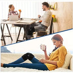 Electric knee heating pad - A USB-powered warming knee strap, suitable for joints, with adjustable heating band, ideal for daily