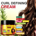 Curly Hair Care Kit, 10-in-1 Curl Cream, Batana Oil Serum & Hair Mask, Nourishing & Defining for Natural Curls