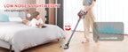 Honki Cordless Vacuum Cleaner 78KPA 45Mins 6*2200mAh Lightweight Stick Vacuum Cleaner for Home Hardwood Floor Carpet Pet Hair