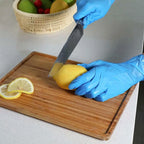 100 PCS Nitrile Kitchen Gloves, Size M, Durable & Puncture Resistant. 21x11cm, for Cooking & Cleaning