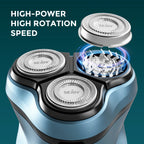 Sejoy 3D Floating Electric Shaver for Men Rechargeable Electric Razor Shaving Machines Mens with Electric Hair Trimmers