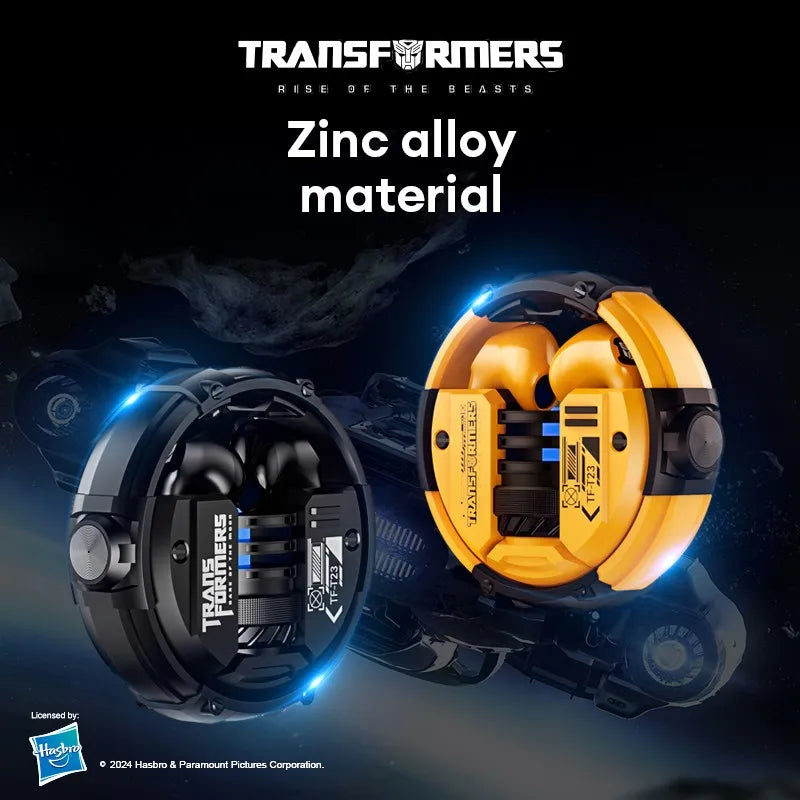 Ship From US Transformers Wireless Bluetooth Earphones Low Latency Gaming Headset TF-T23 HD Call with Mic Earbuds Sport