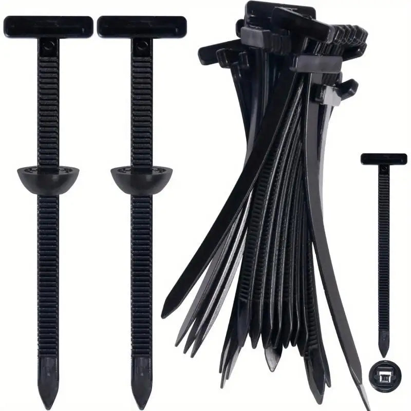 Cable Tie Buckle Fixed Through The Core Nail Cable Tie Buckle Mudguard Fender Inner Lining Trunk Buckle