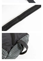 Outdoor Sports Crossbody Sling Bag Nylon Retro Waterproof Tear-Resistant for Cycling Running Hiking Outdoor Essentials