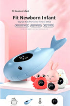 Baby Bath Water Thermometer Fit Newborn Infant, Digital Waterproof Shower Temperature Gauge Cute Cartoon Floating Thermometer Fo