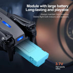 The 2026 upgraded E88 PRO MAX drone features dual 8K cameras, an on-screen remote control, two batteries, one-button return, foldability, USB charging, Wi-Fi, and flight gaming capabilities. Suitable for beginners, it makes a