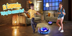 Hover Soccer Ball Kids Toy With Protective Foam Bumper And Colorful LED Lights ForBoys And Girls  (Battery supply)