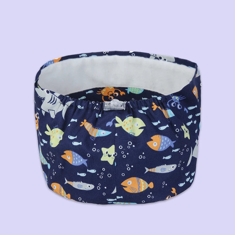 Shark Pattern Scrub Cap for Men Women 100% Cotton Healthcare Surgical Dentist Skullcaps Hospital Working Hats K329