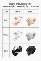 Earphone Clip Wireless Bluetooth Headphone Bone Conduction Headset High Quality TWS Auriculares Sport Noise Canceling With Mic - Nexvibe