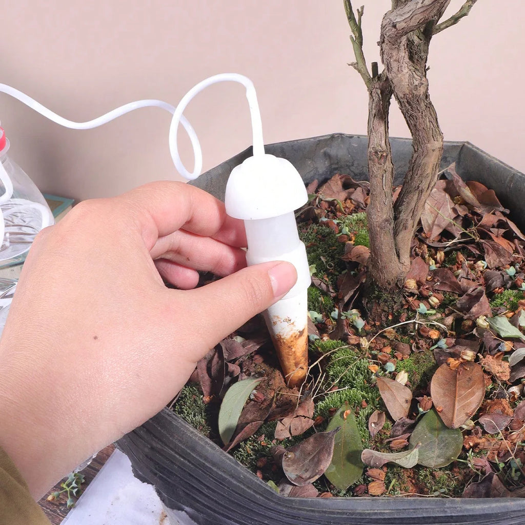 2PCS  Automatic Self Watering Spikes Ceramic Drip Irrigation Device Indoor Outdoor Potted Plants Flower Waterer Gardening Tool