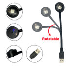 USB Sunset Lamp LED Night Light Projector Rainbow Photography Wall Atmosphere Lights Bedroom Decoration Home Room Decor Gifts