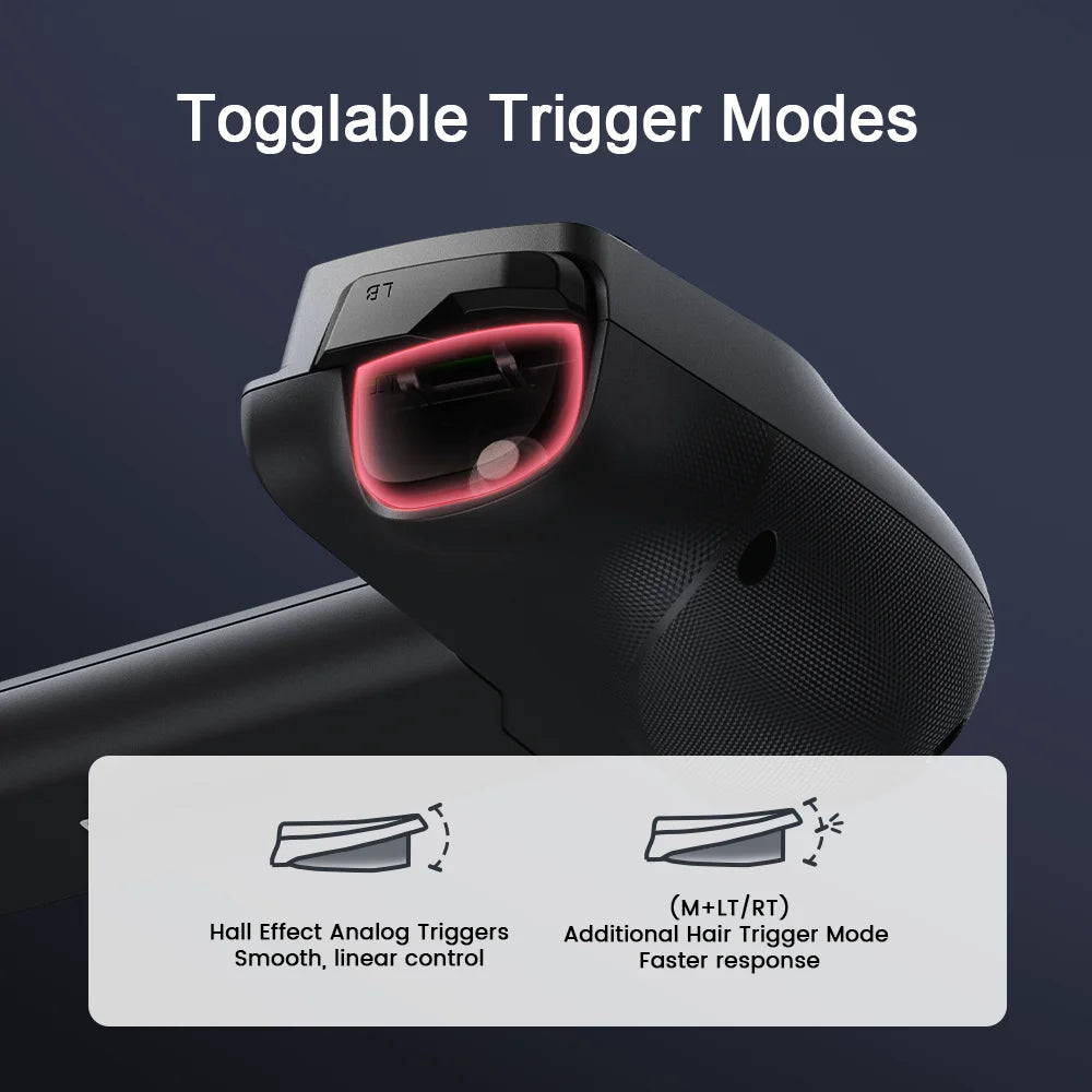 GameSir X5s Wireless Mobile Gaming Controller Bluetooth 2.4GHZ Connection Lightweight Design Hall Effect, No-Drift, App Customization