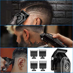 Professional Hair Clipper for Men, Electric Barber Clipper Cordless Rechargeable Hair Cutting Clippers, Men's Hair Cutting Tools