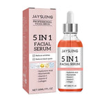 5 In 1 Fade Fine Lines Firming Face Serum Moisturizing Brightening Vitamin C Hyaluronic Acid Facial Serum Shrink Pores Skin Care