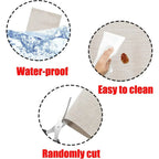 4 Pcs Bge Placemats Wipeable Washable Woven Placemats Double-sided Vinyl Kitchen Table Place Mats