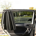 2Pcs Car Side Window Sun Shade Magnet Privacy Curtains UV Reflection Anti Glare UV Block Sunshade for Front/Back Window