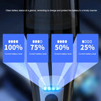 120W Portable Car Vacuum Cleaner USB Charging Handheld Cordless Vacuum Cleaner Powerful Suction for Auto/Home/Office/Pet Hair