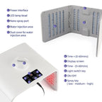 Foldable 7 Color LED Photon Facial Body Beauty Machine Skin Rejuvenation Light Nano Spray Equipment Home Skin Care SPA Instrument