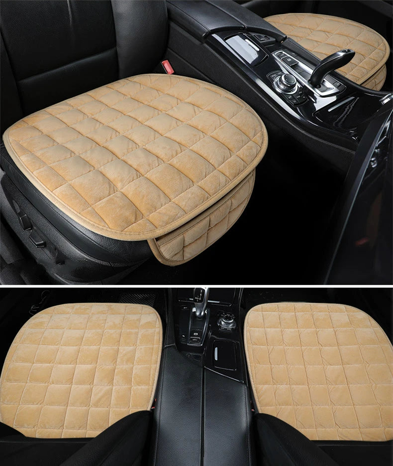 Universal Winter Warm Car Seat Cover Cushion Anti-slip Front Chair Seat Breathable Pad Car Seat Protector Seat Covers for Cars