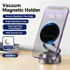 Magnetic Suction Cup Phone Mount for Magsafe 360° Adjustable Magnetic Car Phone Holder Pocket Size Foldable Car Mount