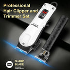 HIENA Professional Barber Kit Electric Hair Clipper Beard Shaver Detail Trimmer Cordless Rechargeable Titanium Blades for Home
