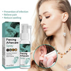 Gentle Liquid Cleaner Fluid Spray Piercing Aftercare Mist Ear Piercing Care Solution For Ear Nose Belly Piercings Gentle Mist