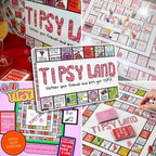 Adult Drinking Game Set - Perfect for Parties & Holiday season Eve Gatherings, Interactive Fun Board Games