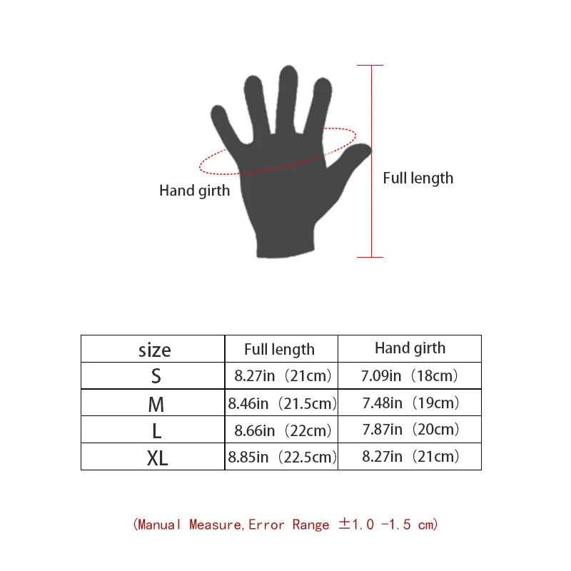 Outdoor Cycling Gloves, Bicycles for Warmth and Anti Slip in Autumn and Winter