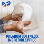ComfortPlus 1-Ply Bath Toilet Paper, 12 Triple Rolls Equal to 36 Regular Rolls, 231 Sheets per Roll, Rapidly Dissolving Septic-Safe Tissue, Durable Disposable Bathroom Toilet Tissue for Household, RV and Septic Plumbing Syste