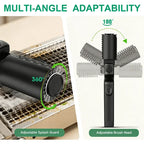 Electric BBQ Cleaning Brush, Rotating BBQ Cleaning Tool, 3 Speed Settings, 2600mAh, Suitable for Outdoor BBQ Grills, Steam BBQ Cleaning Brush Accessories