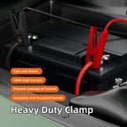 Jumper Cable Clamps with Power Wheel Battery Adapter For DE.WALT 20V Batteries Jumper Starter for Car Jump Starting Using Tool