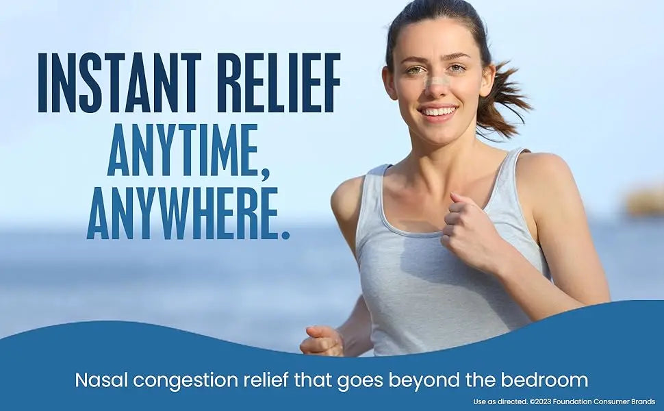 Breathe Right,Nasal Strips Extra Strength Tan Nasal Strips,Stop Snoring,Drug-Free Snoring Solution & Instant Nasal Congestion