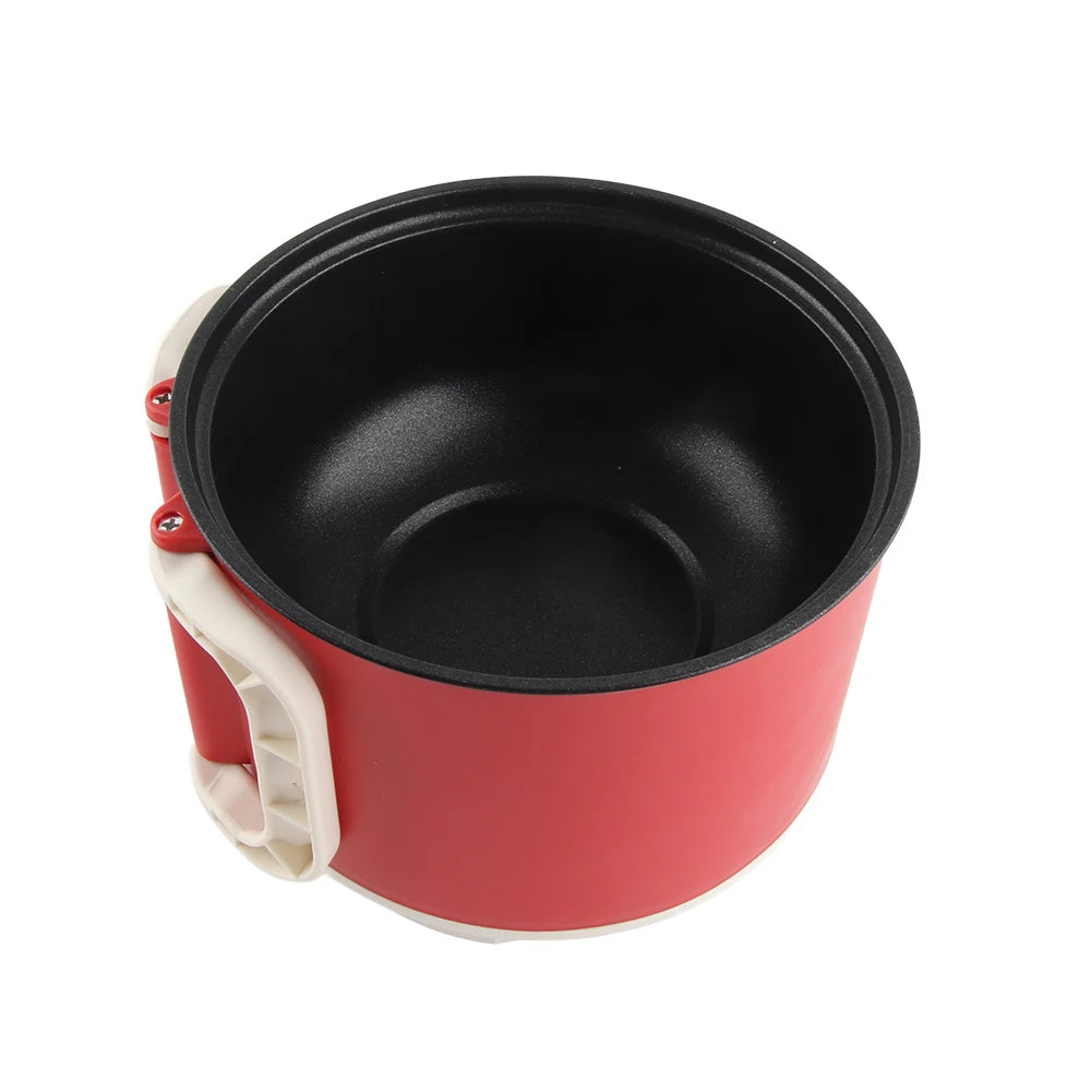 Mini Electric Cooker Portable Rapid Heat Hot Pot for Noodles Soup Steak - Easy Operation Camping Electric Pot