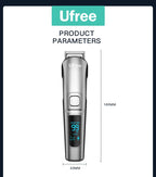 Ufree Electric Hair Cutting Machine Beard Trimmer Hair Clipper Rechargeable Man Shaver Trimmer Barber Professional Hair Trimmer
