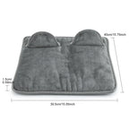 Electric Heating Foot Pad Washable Feet Warmer Household Soft Plush Thermal Heating Blanket Foot Warming Mat Home Office Bedroom
