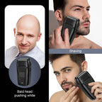 Professional Hair Clipper Set for Men, Cordless Haircut Kit with LED Display, 3-in-1/2-in-1/1pc  rechargeable Hair Clipper & T-Blade Trimmer & electric shaver, Barber Zero-Gapped Detailer, DIY Grooming Tools with Scissors, Co