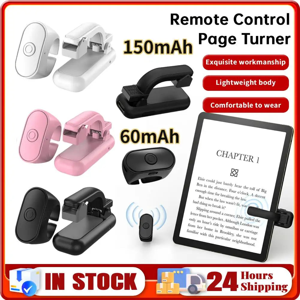 Remote Control Page Turner For Kindle Paperwhite Oasis Kobo EReaders Camera Camcorder Remote Control For iPhone iPad Android