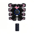 USB Rechargeable Abdominal Muscle Trainer Portable Abdominal Muscle Massager Electronic Training Belt Exercise Fitness Equipment